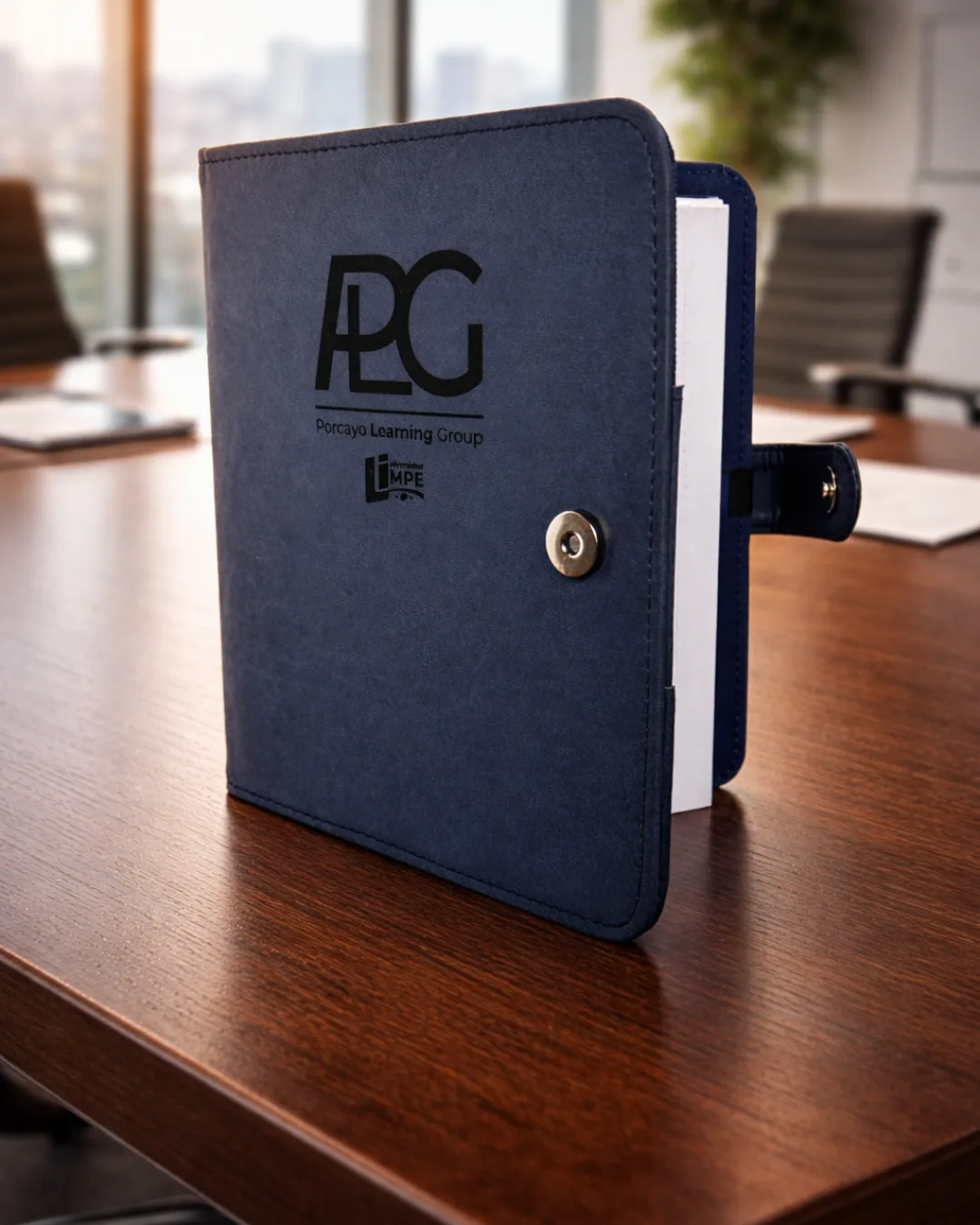 Libreta APG con logo grabado