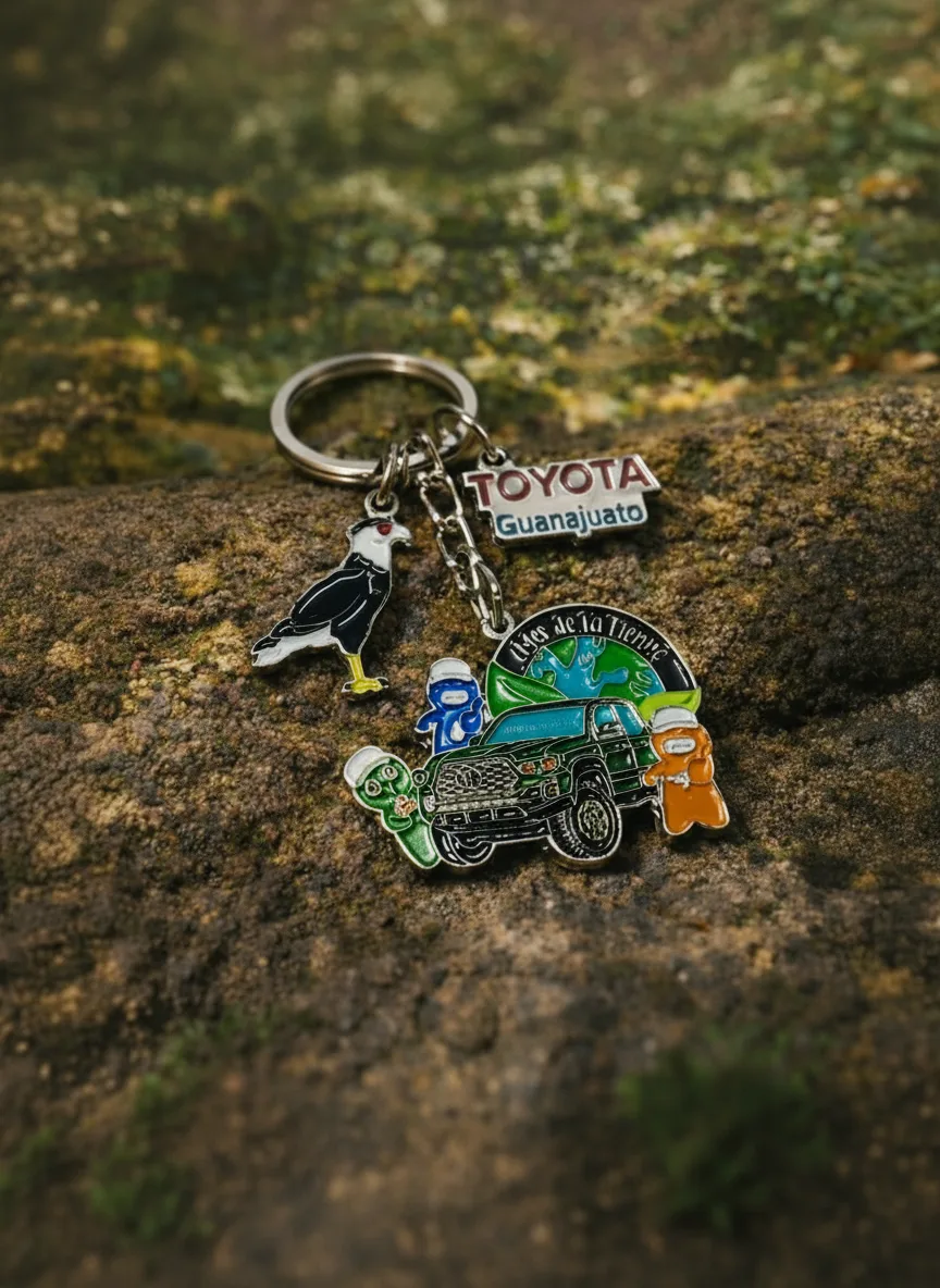 Llavero personalizado Toyota grabado